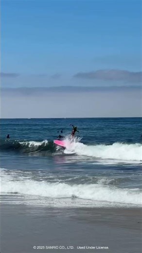 Hello surfer 🎀‪@HelloKittyandFriends‬ #hellokitty #sanrio #surf #surfing #kawaii