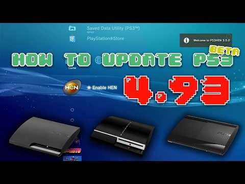 How To Update PS3 4.93 HEN 3.5.0 Beta