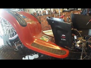 18 horsepower twin Kohler command wiring changeover from an Intek briggs and stratton