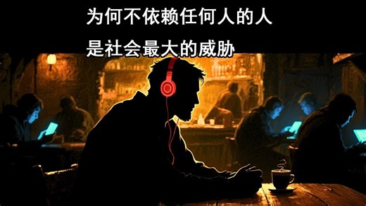 为何不依赖任何人的人是社会最大的威胁——尼采与马库斯·奥勒留的危险哲学