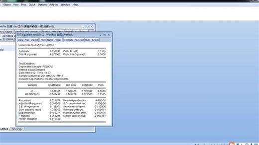 ARCH 检验、ARCH 及 GARCH 模型(上）