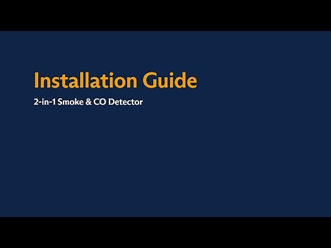 Smoke & Carbon Monoxide Detector Installation Guide