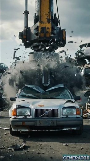 CRUSHING CARS INTO CUBES — Most Satisfying Video
