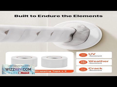 VEVOR 50ft Mini Split Line Set 1 4 & 3 8 OD AC Copper