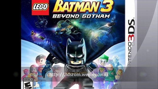 LEGO Batman 3 Beyond Gotham 3DS Citra Emulator Download CIA ROM US-EUR