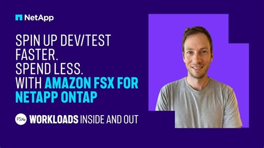 Amazon FSx for NetApp ONTAP Thin Cloning Boosts Dev Efficiency | Danny Tzidony posted on the topic | LinkedIn