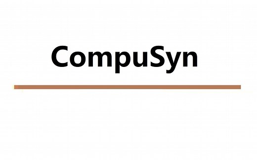 稳定版 CompuSyn 药物联合指数 安装视频攻略 教你零基础掌握