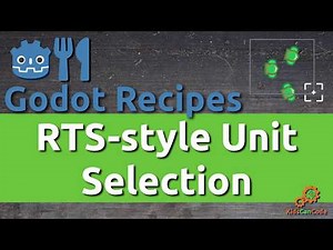 Godot Recipe: Drag-select Multiple Units
