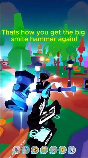 Thats how you get the big smite hammer again in Pls Donate! #roblox #plsdonate #robloxfyp #update