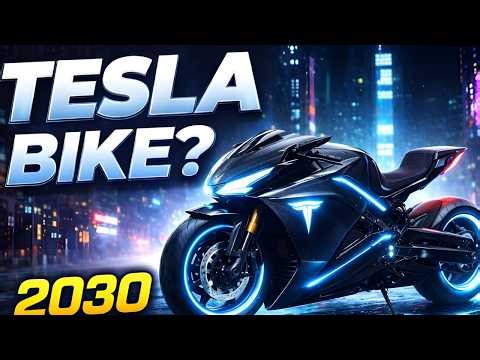 Tesla Bike 2030 😱 This Electric Motorcycle Will SHOCK The World! ⚡Future Vehicles