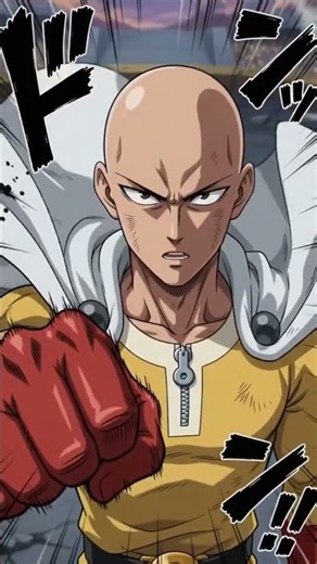 Gear 5 Luffy VS Saitama! One Punch vs Sun God Nika Clash ⚡💥 #shorts #onepiece #saitama