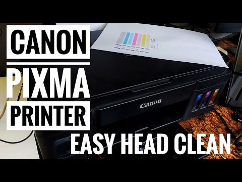 Canon Pixma Not Priniting | Head Cleaning Easy | G3010 G2010 G2012 G3012 Printers InkTank
