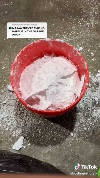 Homemade Napalm: Chemical Reaction of Styrofoam and Petrol Explained
