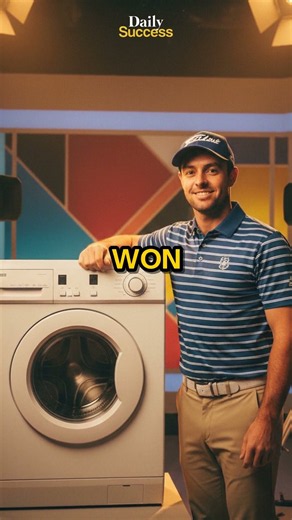 RORY MCILROY ONCE CHIPPED BALLS INTO A WASHING MACHINE ON TV