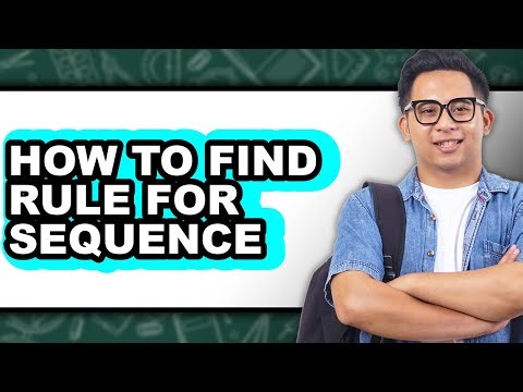 How to Find Rule for Sequence (updated)
