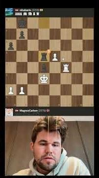 the knight brilliant, endgame masterpiece magnus carlsen #chess