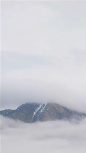 An atmospheric river rolls in to Utah skies on October 26, 2025.