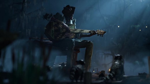 The world premiere of South of Midnight showcases story elements for the upcoming game with a skeletal guitar-playing character. South of Midnight will be available on Xbox Game Pass when it's released on Xbox Series X. #XboxGamesShowcase #IGNSummerOfGaming | IGN