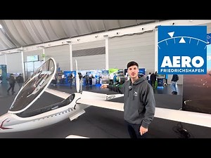 Stefan Langer Glider World Champion with his electric powered plane! Aero 2025