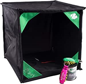 Notch Throwline Starter Kit Includes: 1 Folding Cube, Neon Plus 3mm x 200' Throwline & 2 Zero Throw Weights 12 & 14 oz. Sizes (32395)