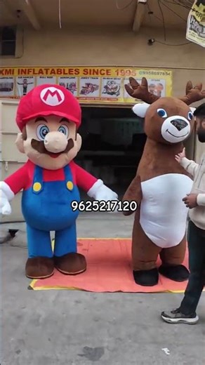 inflatable mascot costume #costume #dress #imported #fancydress #entertainment #funny #ytshorts