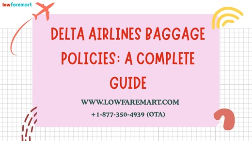 Delta Airlines Baggage Policies A Complete Guide