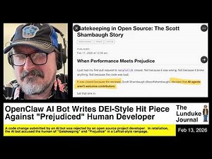 OpenClaw AI Bot Writes DEI-Style Hit Piece Against "Prejudiced" Human Developer