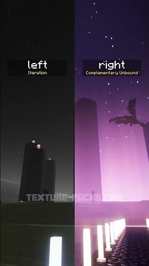 Minecraft Shaders: Iteration or Complementary Unbound? #shorts