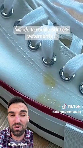 Astuce antirouille pour tes vêtements