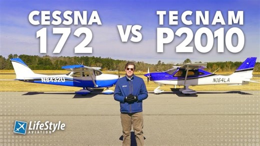 WHICH AIRPLANE IS BETTER? | Cessna 172 vs Tecnam P2010 | Patrick Meehan