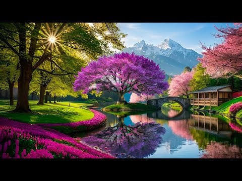 Piano Relaxing Music - Springtime Music, Study Music, Stress Relief