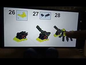 Lego 31159 alternate build wasp