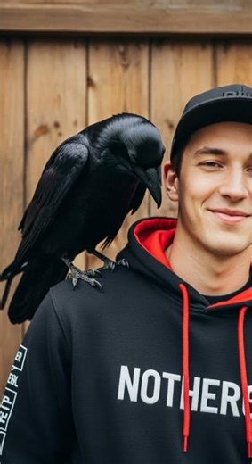 Raven Mimics Human Caretaker Shows Unbelievable Intelligence #birdlover #wildlife #pets