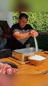 102K views · 3.1K reactions | Golden, savory meat prepared with salt, dried, and cooked in a cauldron with fresh vegetables – a timeless tradition over open flame. #OutdoorCooking #MeatRecipe #TraditionalCooking #Cooking | Wilderness Grill | Facebook