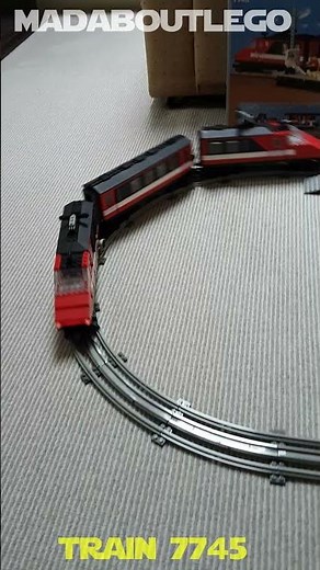 LEGO City High-Speed City Express Passenger Train Set 7745