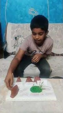 🌍 Landforms of the Earth | School Project | Explained by 6th Class Student