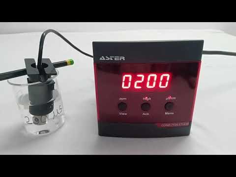 Aster CT 650 / CI 550 Conductivity Meter Calibration Video