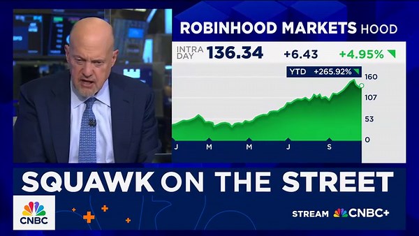 Cramer's Stop Trading: Robinhood Markets