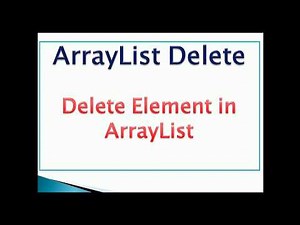 how to remove element from arraylist in java Example