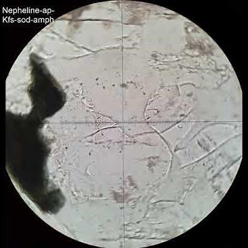 Nepheline tutorial Optical mineralogy