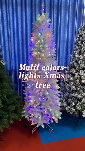 Stunning Multi-Color LED White Christmas Tree | 2026 Holiday Decor Ideas