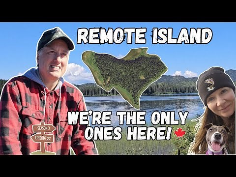 Living Off Grid – Tiny Cabin – Remote Wilderness Island - Alone and Loving It! – S3 Ep22