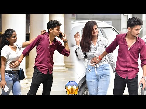 Touching Strangers Waist😱 Prank | Harshit PrankTv