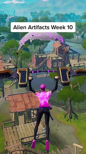 Week ten alien artifacts #fyp #alienartifacts #fortnite