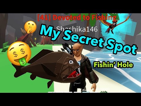 My Best Fishing Spot at Level 41 Fishing Simulator