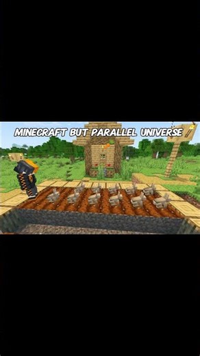 Minecraft but Parallel Universe 🐇🔄🥕