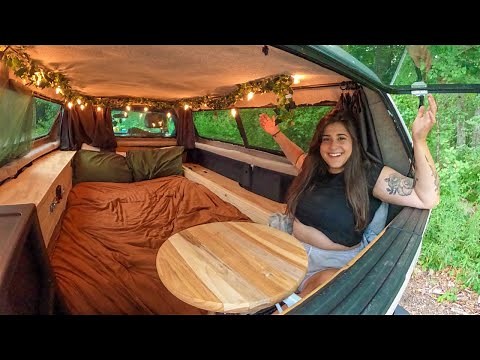 HOMEMADE Truck Camper FULL Tour - Budget Friendly DIY Build