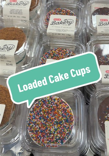 #AD I’ve been seeing these Loaded Cake Cups EVERYWHERE, so obviously I had to do some very important “research” 😂🍰 As an H-E-B ambassador, it’s basically my job! Which flavor are you trying first? 👀🧁 @H-E-B #Ad #HEBAmbassador #HEB #LoadedCakeCups
