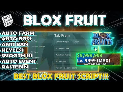 BEST BLOX FRUIT SCRIPT 2026 PASTEBIN!!! | AUTO FARM, AUTO BOSS, KEYLESS, ANTI BAN 100% FREE🔑