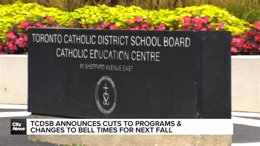 TCDSB announces cuts to programs, changes to bell times for next fall